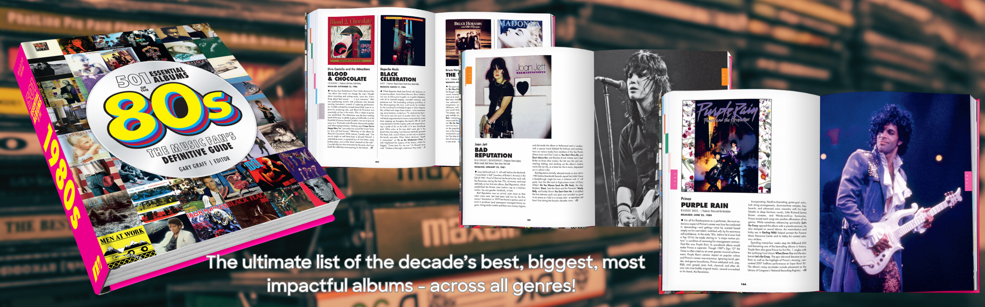 Banner for 501 Essential Albums of the 80s